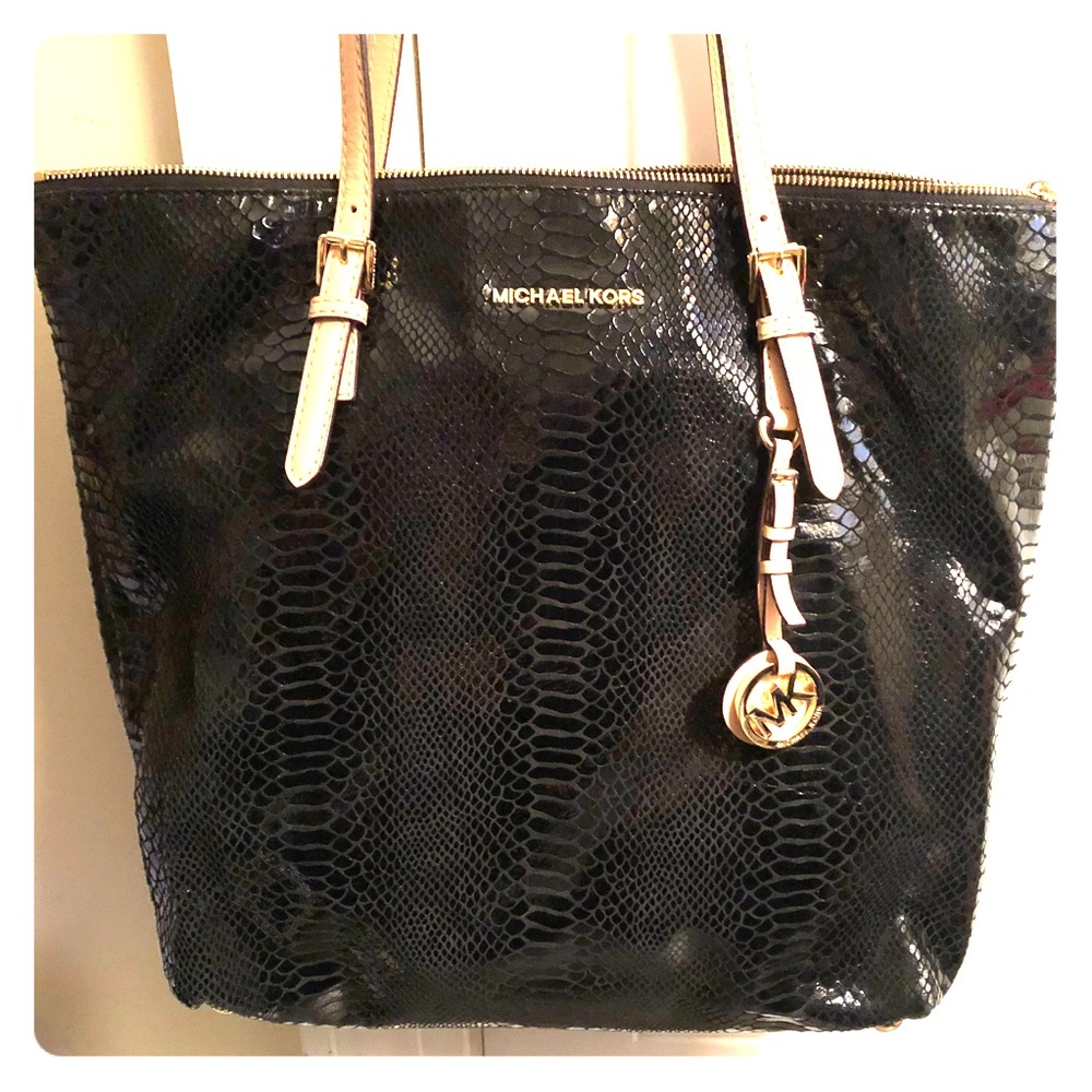 Michael Kors Snakeskin Tote